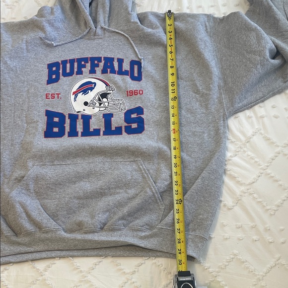 NFL Buffalo Bills Football Gray Hoodie men’s 3xl authentic nwt - Picture 8 of 9